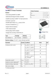 BSC059N04LSGATMA1 数据规格书 1