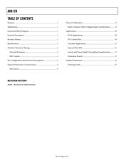 AD8128ACPZ-R2 datasheet.datasheet_page 2