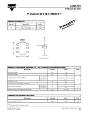 SI3457DV-T1 数据规格书 1