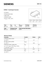 BSP171 datasheet.datasheet_page 1