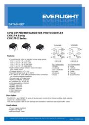 CNY17F-4 Datenblatt PDF