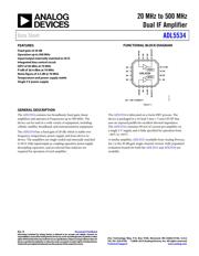 ADL5534-EVALZ datasheet.datasheet_page 1