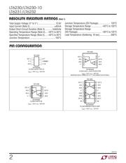 LT6230IS6#PBF datasheet.datasheet_page 2