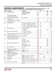 LT6231 datasheet.datasheet_page 5