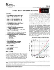TAS5152 datasheet.datasheet_page 1