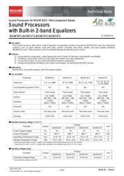 BD3870FS-E2 数据规格书 1