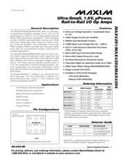 MAX4291EUK+ datasheet.datasheet_page 1