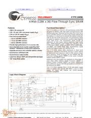 CY7C1345G-100AXC datasheet.datasheet_page 1