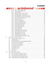 W25Q32BVSFIG 数据规格书 4