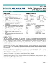 DS1722 datasheet.datasheet_page 1