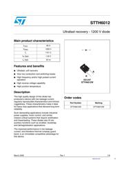 STTH6012W datasheet.datasheet_page 1