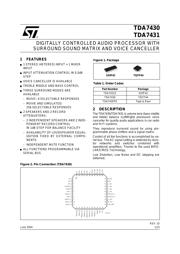 TDA7430 datasheet.datasheet_page 1