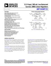 ADP125ACPZ-R7 数据规格书 1