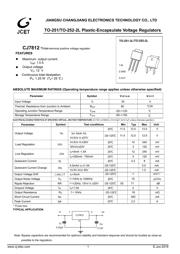 CJ7812 datasheet.datasheet_page 1