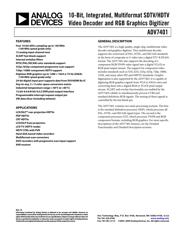 ADV7401 datasheet.datasheet_page 1