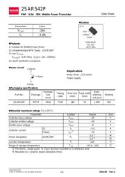 2SAR542PT100 datasheet.datasheet_page 1