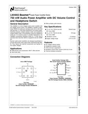 LM4865MX datasheet.datasheet_page 1