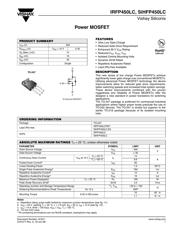 IRFP450LCPBF 数据规格书 1
