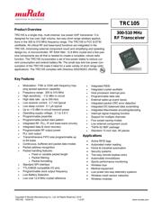 TRC105 datasheet.datasheet_page 1