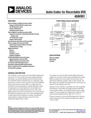 ADAV801ASTZ-REEL datasheet.datasheet_page 1