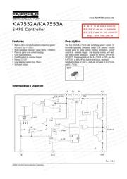 KA7552A datasheet.datasheet_page 1