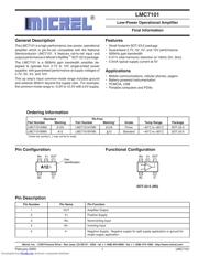 LMC7101BIM5 TR datasheet.datasheet_page 1