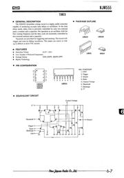 NJM555 数据规格书 1