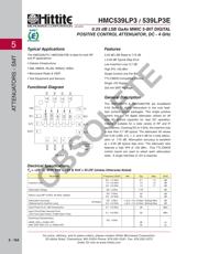 HMC539LP3E 数据规格书 3