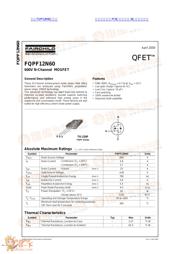 FQPF12N60 datasheet.datasheet_page 1