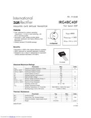 IRG4BC40F datasheet.datasheet_page 1