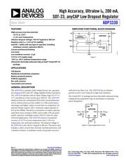 ADP3330ARTZ3.3-RL7 datasheet.datasheet_page 1