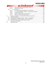 W631GU6KB12I TR datasheet.datasheet_page 4