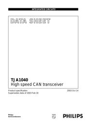TJA1040T/N1,112 数据规格书 1