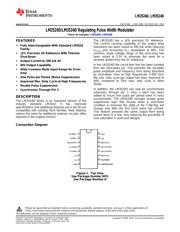 LM3524DM/NOPB Datenblatt PDF