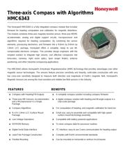 HMC6343-DEMO datasheet.datasheet_page 1