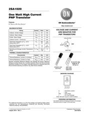 2SA1020G datasheet.datasheet_page 1