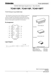 TC4011BF(EL,N,F) datasheet.datasheet_page 1