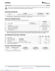 TPA2031D1YZF datasheet.datasheet_page 2