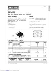 FDS4935-NF073 datasheet.datasheet_page 1