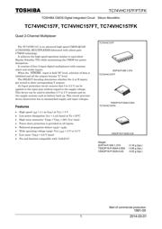 TC74VHC157FT datasheet.datasheet_page 1