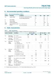 74LVC74A datasheet.datasheet_page 5