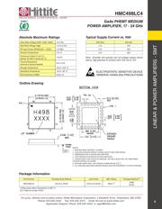 HMC498LC4TR-R5 数据规格书 6
