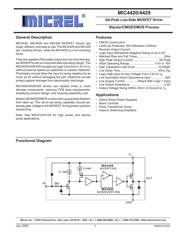 MIC4420YN 数据手册