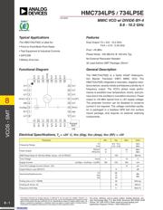 HMC734LP5E datasheet.datasheet_page 1