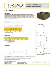 CMT908-H3 datasheet.datasheet_page 1