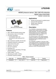 LPS25 datasheet.datasheet_page 1