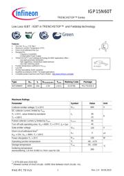 IGP15N60TXKSA1 datasheet.datasheet_page 1