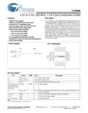 CY29940AXC-1 datasheet.datasheet_page 1