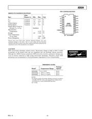 AD684SQ datasheet.datasheet_page 4