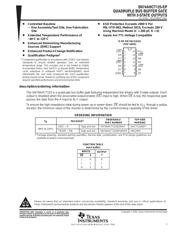 SN74AHCT125QDREP 数据规格书 1